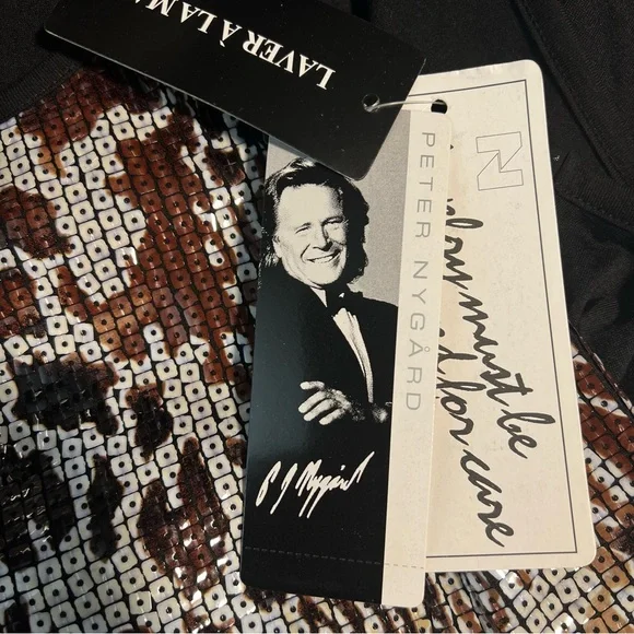 Nygard Brown Sequence Animal Print Sleeveless Top - Picture 9 of 11